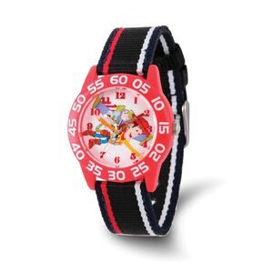 Disney Boys Toy Story Buzz/Woody Acrylic Red Time Teacher Watch